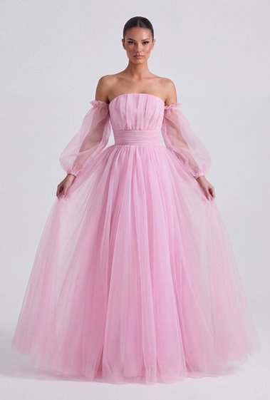 ODETTE MAXI- różowa księżniczka