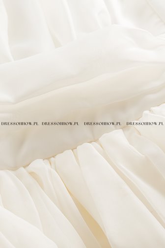 ODETTE maxi- suknia ślubna z odpinanymi rękawkami