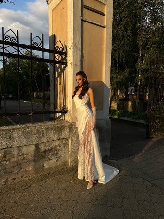 LARA- biała suknia SZYCIE NA MIARĘ