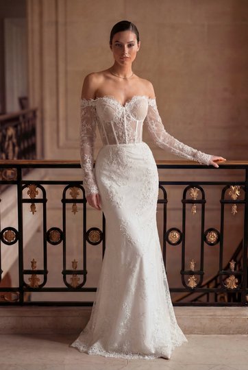 AMELY, suknia z gorsetem, szycie na miarę, suknia ślubna DRESS ON NOW, ujęcie 01