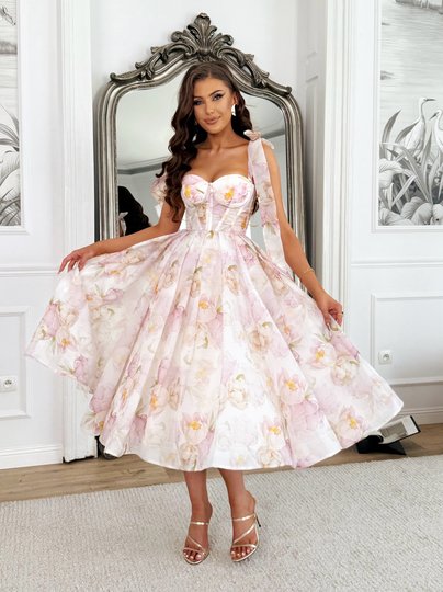OPHELIA, mini, gorsetowa sukienka, szycie na miarę, suknia ślubna DRESS ON NOW, ujęcie 01